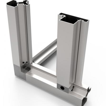 شرکت بازرگانی پروفیل نمای فریم لس تولید ایران