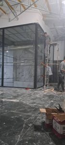 کارخانه تولید پروفیل نمای شیشه‌ای کرتین وال؛ فروش نقدی و پروژه‌ای