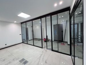 نمای شیشه‌ای کرتین وال با کیفیت