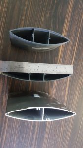 لوور دوکی آلومینیومی برای نمای ساختمان