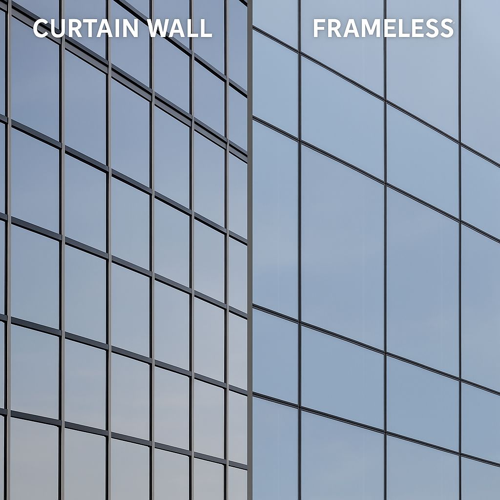 قیمت کرتین وال در تهران