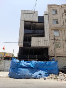 کرتن وال شیک برای ساختمان‌های لوکس