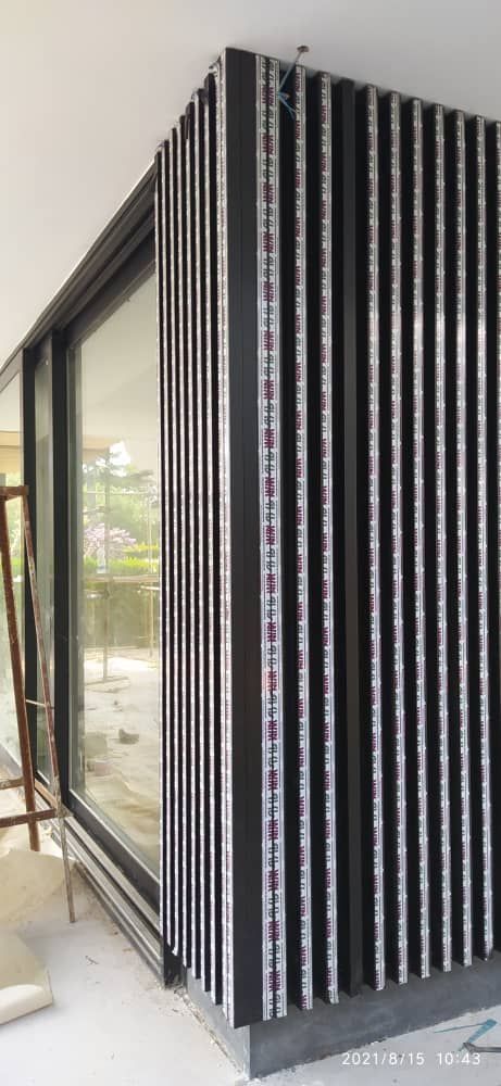 انواع لوور آلومینیومی در معماری